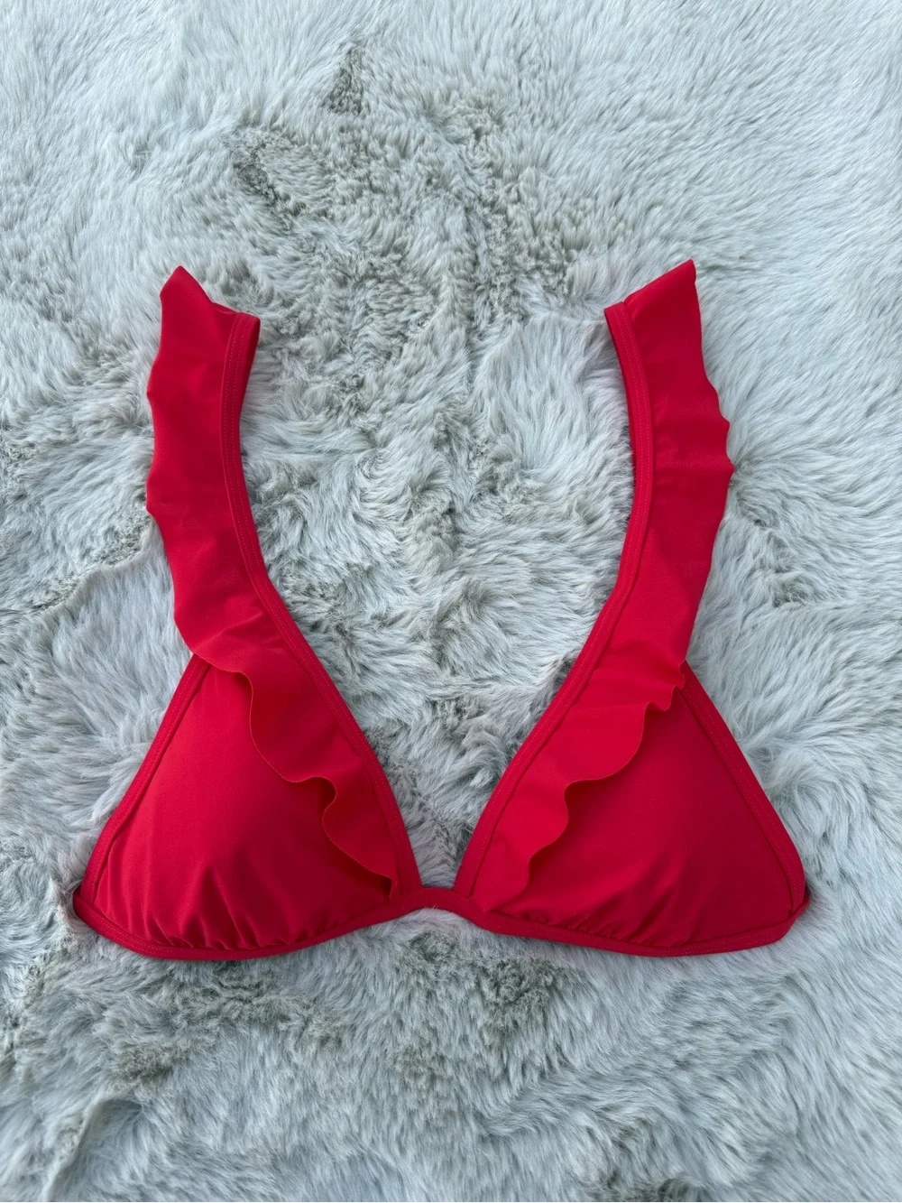 Tory Burch Red Bikini Top Size XS